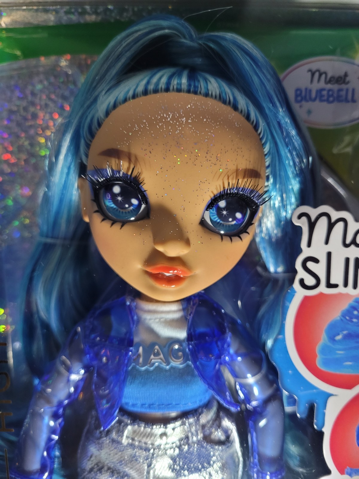 Детские куклы Rainbow High Skyler Bradshaw Shimmer with Glitter Slime Kit — фото 2