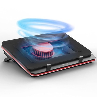 GT500 Powerful Turbo-Fan (4200 RPM) Laptop Cooling Pad with Infinitely Variab...