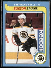 2008-09 O-Pee-Chee Stephane Yelle 1979-80 Retro #708 Boston Bruins