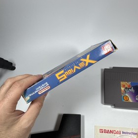 Gioco Nintendo NES Xevious The Avenger CIB completo di scatola 