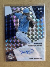 2021 Panini Mosaic - Rookie Autographs Mosaic Josh Fleming #RAM-JF (AU, RC)