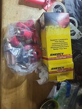 Energy Suspension 3.3156R Red Polyurethane Front Control Arm Bushings 80'S GM 