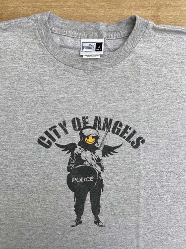 Camiseta Banksy Original City of Angels Puma 2002 Existencilism LA Show talla L - Imagen 3 de 21