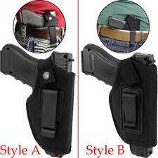 Tactical Concealed Carry IWB OWB Holster Waist Gun Holster for Left/Right Handed