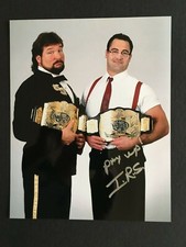 I.R.S.  (MIKE ROTUNDA) AUTOGRAPHED 8 X 10 PHOTO W/ MILLION DOLLAR MAN
