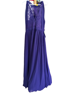 Azazie Emilia Bridesmaid Dress Regency Purple Sleeveless Formal Long Gown A18 | eBay Azazie Emilia Bridesmaid Dress Regency Purple Sleeveless Formal Long Gown A18 | eBay