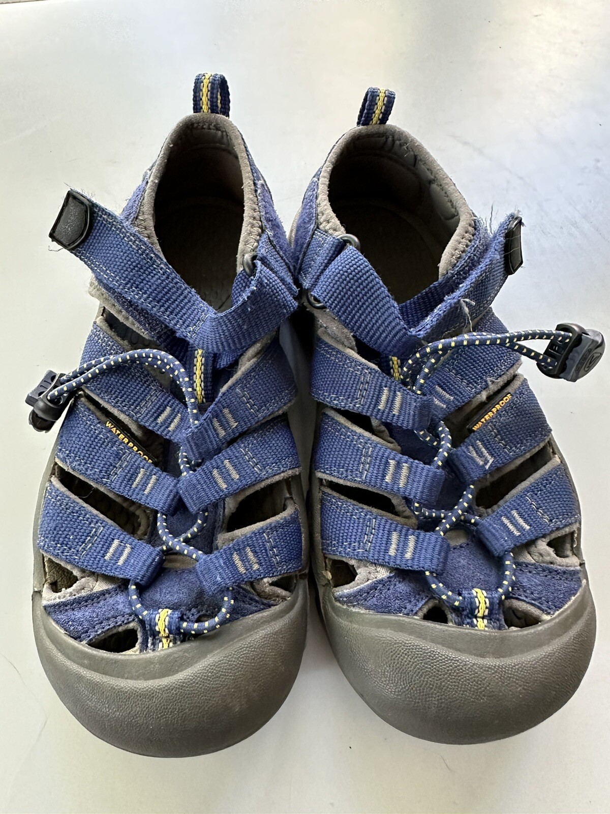 Sandali Keen Newport H2 grandi bambini taglia 2 blu impermeabili scarpe acqua