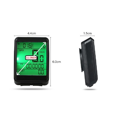 Bike Bicycle Speedometer Cycle Digital Odometer Computer Waterproof LCD Wireless - Picture 6 of 7