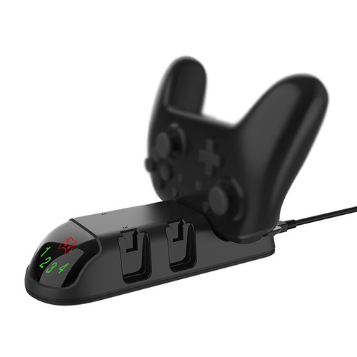 4 in 1 Controller Charger Stands LED Charging Dock For Nintendo Switch Joy-Con - Afbeelding 2 van 6