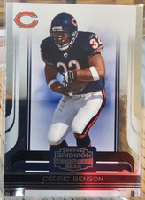 2006 Donruss Gridiron Gear Cedric Benson #18 Chicago Bears