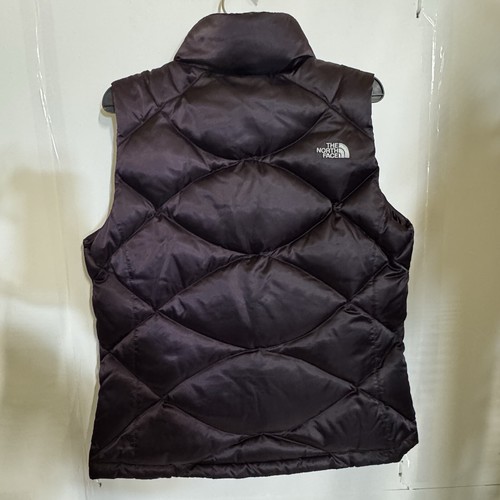The North Face 550 Purple Goose Down Puffer Vest Women's Size Large - Picture 2 of 10