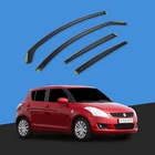 Suzuki Swift MK3 2010-2017 5 Door Hatchback Wind Deflectors Visor Guards 4pc
