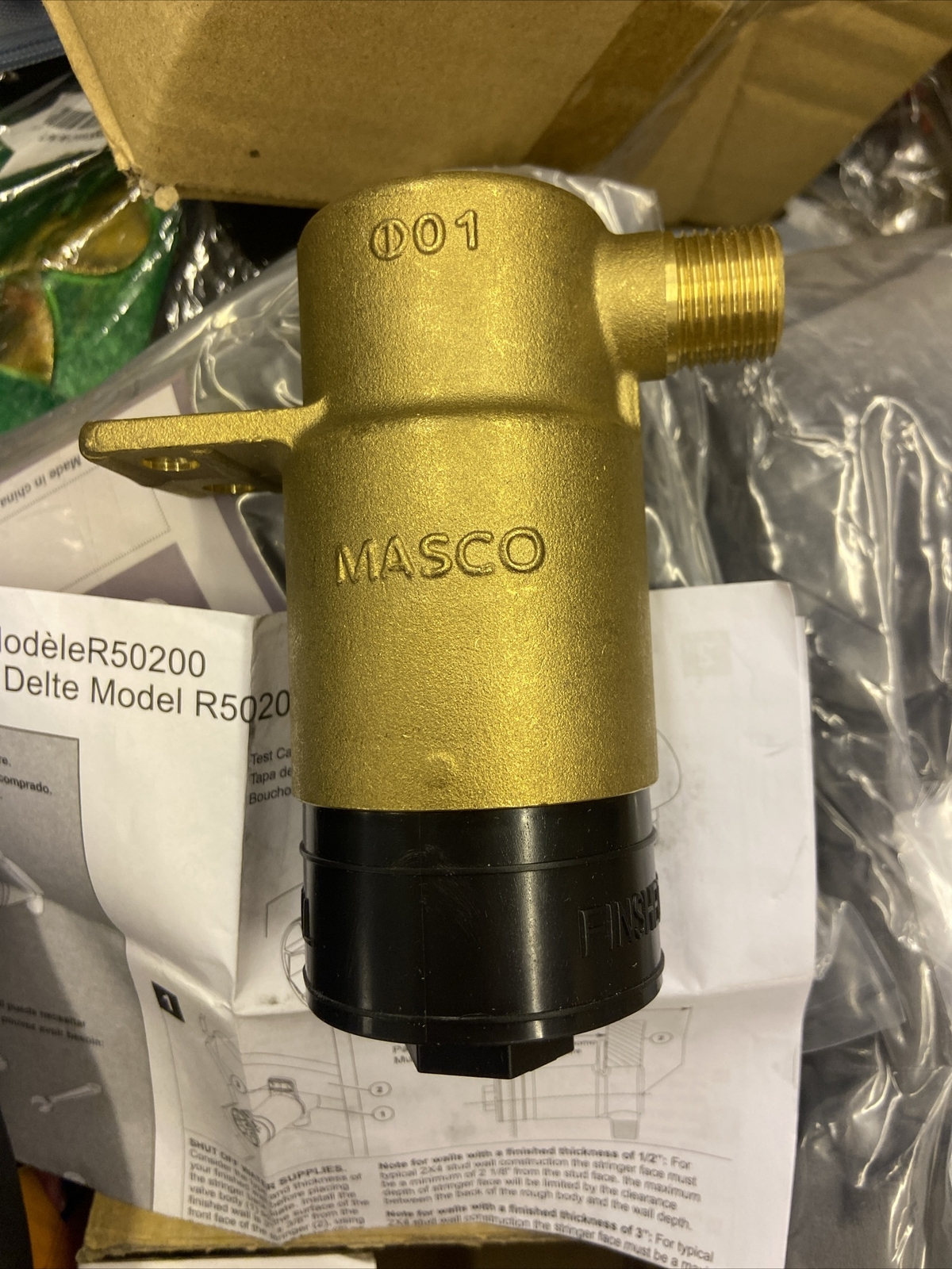 New Delta R50200 Hydra Choice 1/2" Body Spray Rough In Valve