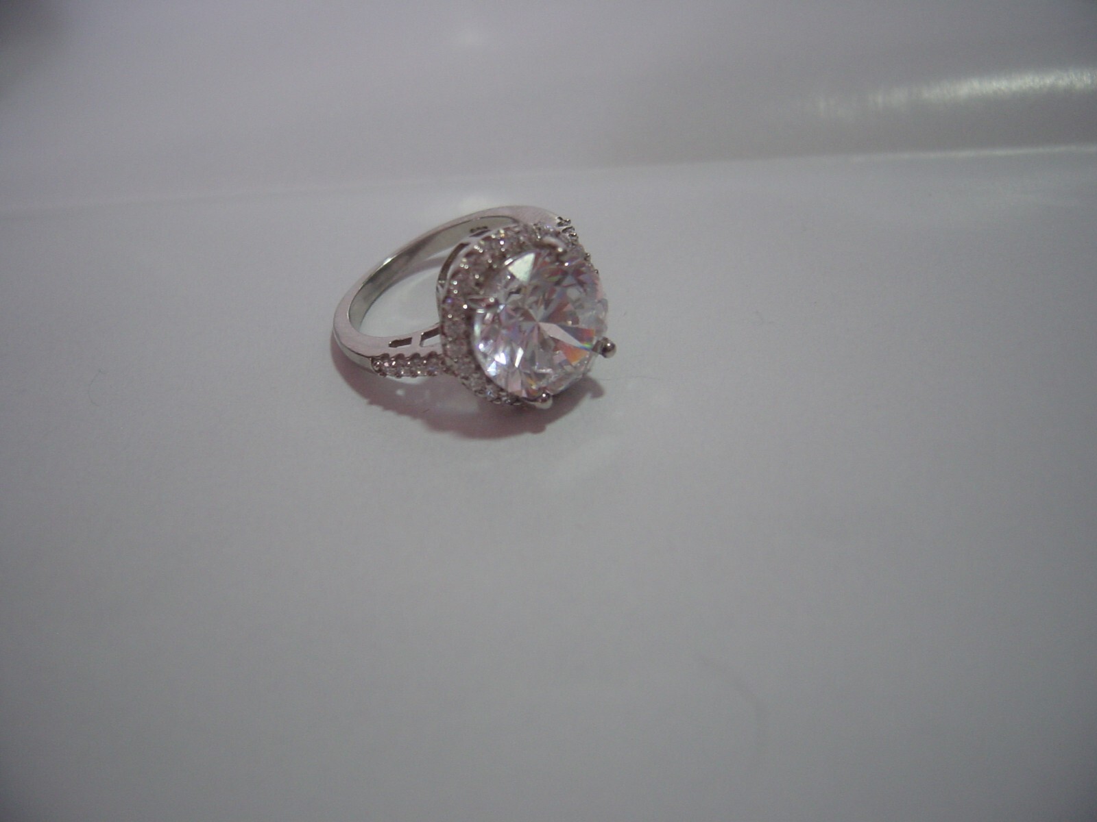 vintage beautiful LARGE Solid Silver Ring-fantast… - image 13