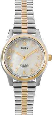 Timex T2M828 Women's Essex Avenue Two-Tone Stainless Steel
