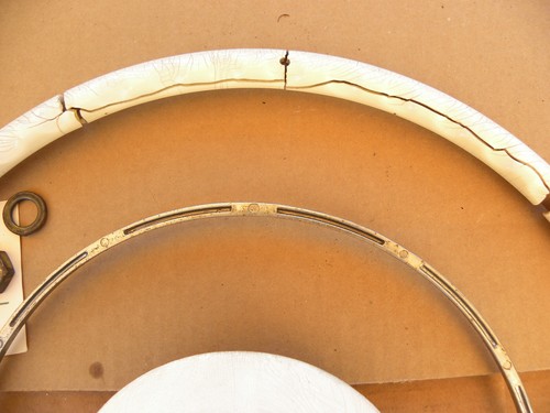 Mercedes Benz Ponton 180b 180c 190b W111 W112 W110 Ivory Steering Wheel ...WR-62 - Foto 15 di 17