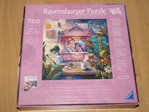 Ravensburger Puzzle 750 Teile Art & Soul: "Romeo & Juliet" Quadratisch (2024)* - Bild 2 von 5