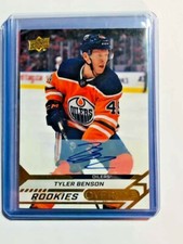  2020-21 Upper Deck Overtime Autographs Gold #60 Tyler Benson Oilers