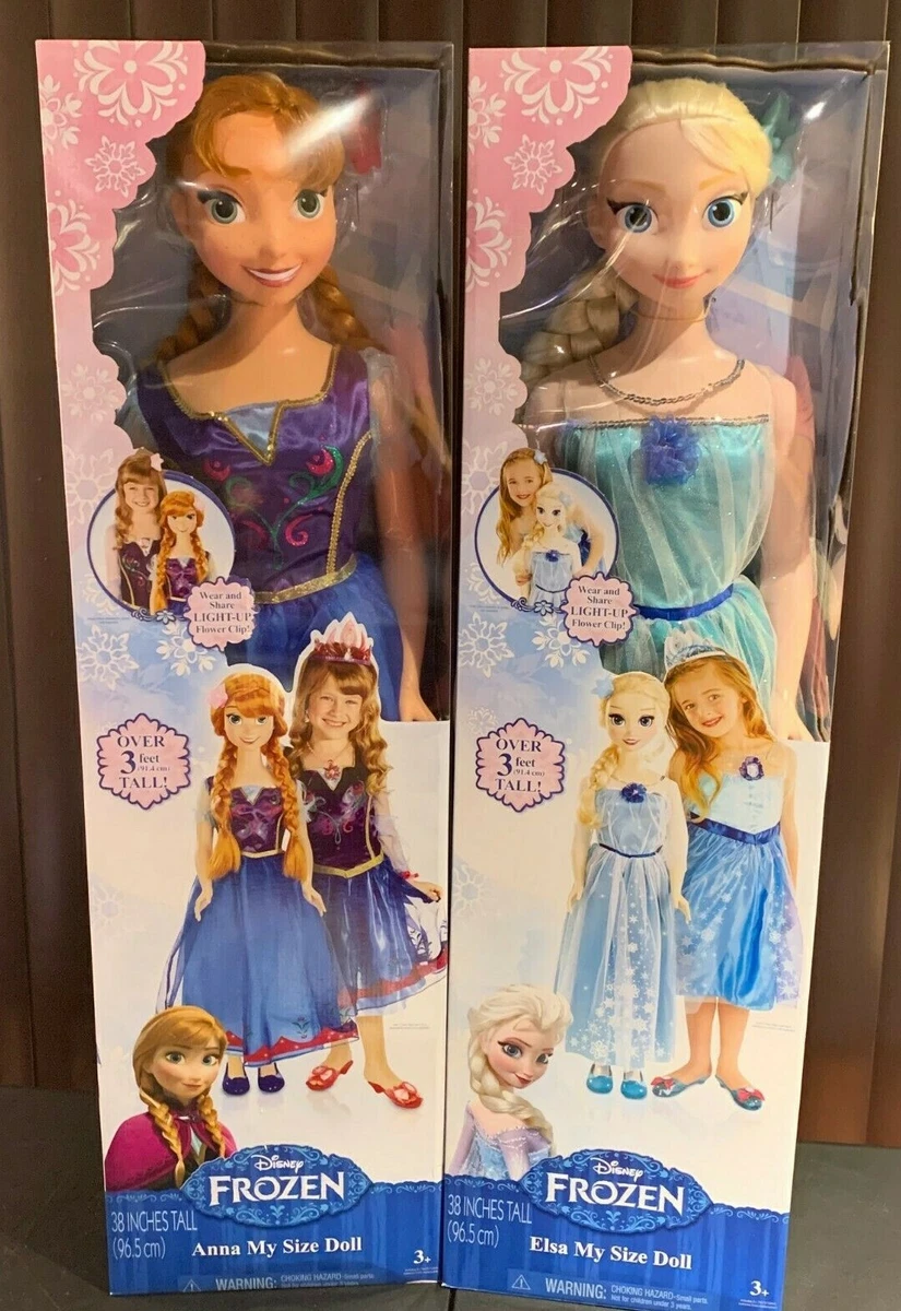 Conjunto de Bonecas My Size - Elsa e Anna - Frozen - Disney - Novabri -  Alves Baby