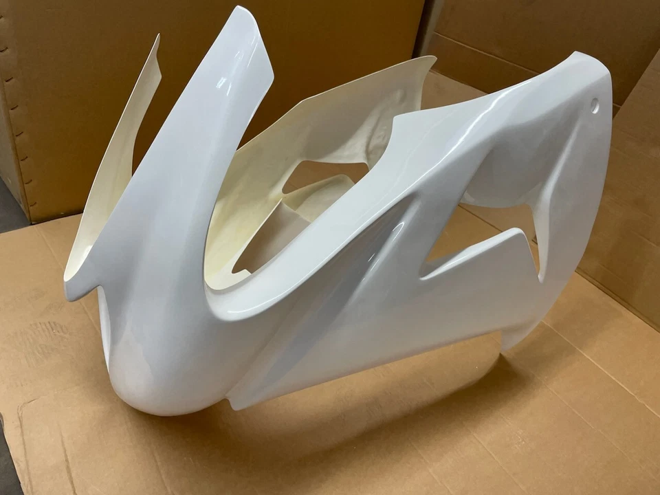 Kit de carrocería carenados de fibra de vidrio Kawasaki zx10r 2006-2007 carreras (menos anti corrientes de aire) Foto 2 de 4