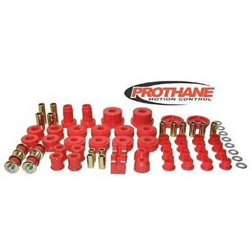 Prothane 99-04 Ford Mustang Complete TOTAL Suspension Bushings Insert Kit (RED) - Image 2 of 2