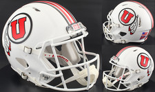 UTAH UTES NCAA Riddell Speed Full Size REPLICA Football Helmet
