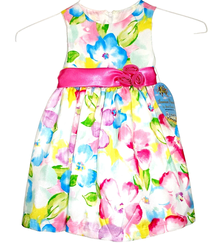 BABY GIRLS FLORAL DRESS PARTY~~ WEDDING NEW!