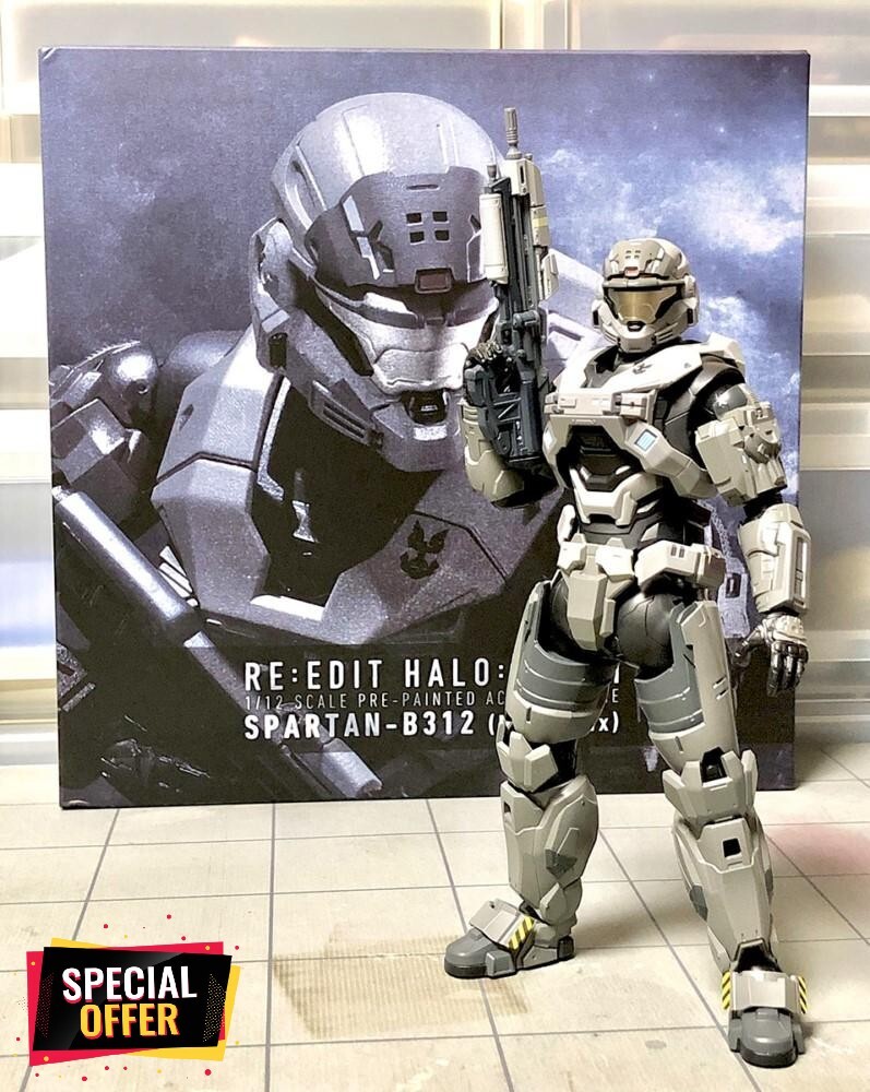SPARTAN-B312 (Noble Six) 「HALO：REACH」 Spartan-B312 Noble Six RE:Edit Halo:Reach 1000toys 1/12