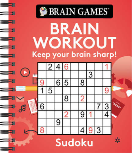 Brain Games - Brain Workout: Sudoku - Spiral-bound - GOOD - Bild 1 von 1