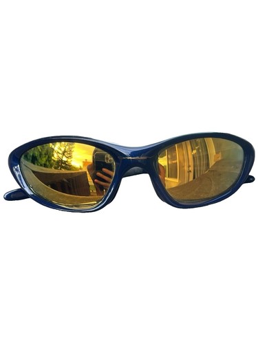 小物 OAKLEY sunglasses vintage Oakley Over the Top Vintage Sunglasses Blue Lens with Box | eBay