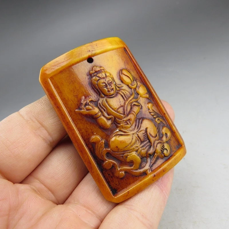 Китай, коллекции, предметы коллекционирования, редкая Guanyin бодхисаттва, подвески M866 - Изображение 3 из 4