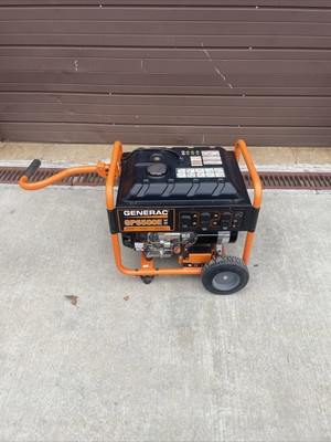 Generac GP6500E - 6500 Watt Electric Start, 10.5 hours