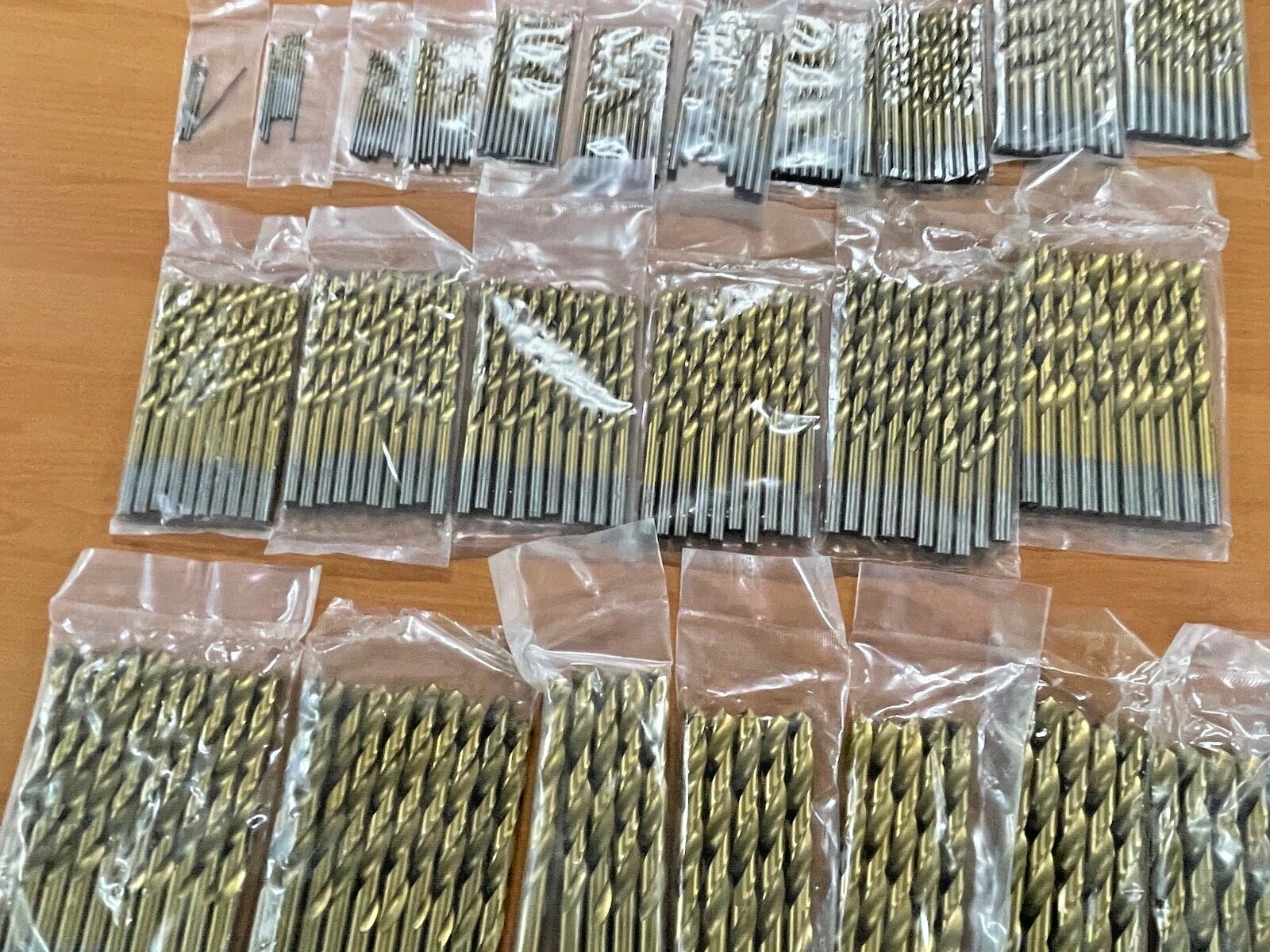 1mm-14mm 티타늄 코팅 드릴 비트 10개입, 직선형 생크, 목재 및 연질 금속용 4