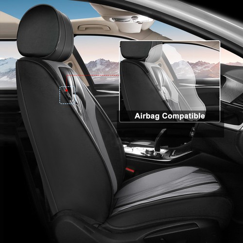 PU Leather Car 2/5-Seat Cover Front & Rear Cushion Pad For Acura TSX 2009-2014 - Picture 13 of 16