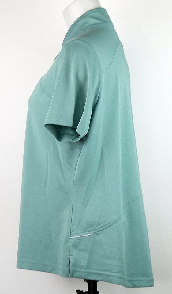 Camisa de Ciclismo Atlética Novara Verde S/S Pergamino Bordada Poli Reciclado XL Foto 4 de 4