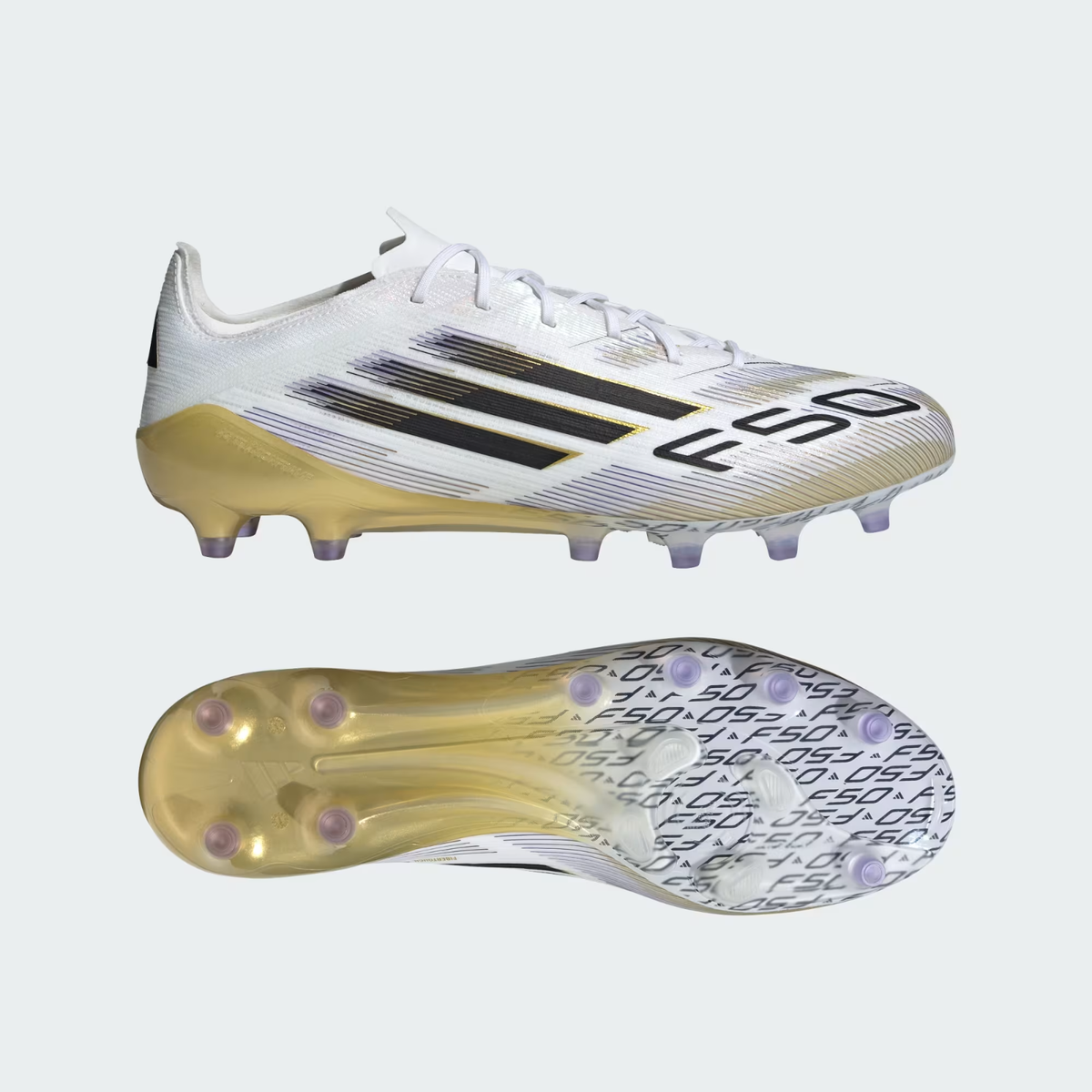 Ｆ５０　elite ag 26.5センチ adidas Soccer Cleats F50 ELITE AG Footwear White/Gold