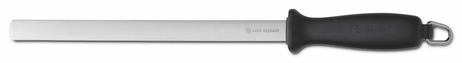 Wusthof 10" Wide Diamond Sharpening Steel, Fine