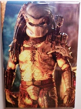 Predator 2" x 3" MAGNET Refrigerator Locker Schwarzenegger