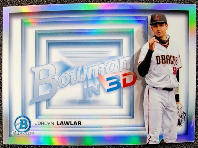 2022 Bowman Inserts - Bowman in 3D (#B3D-XX), Pick Your Cards