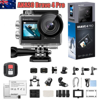 AKASO Brave Pro 4K Action Camera Waterproof Touch Screen w