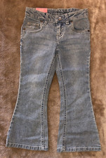 New Sonoma Jeans Girls Size 5 Regular Flare Light Wash stretch adjustable waist