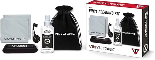 Vinyl Record Cleaning Kit Record Cleaner Solution Ultra Soft Brush LP Cleaner