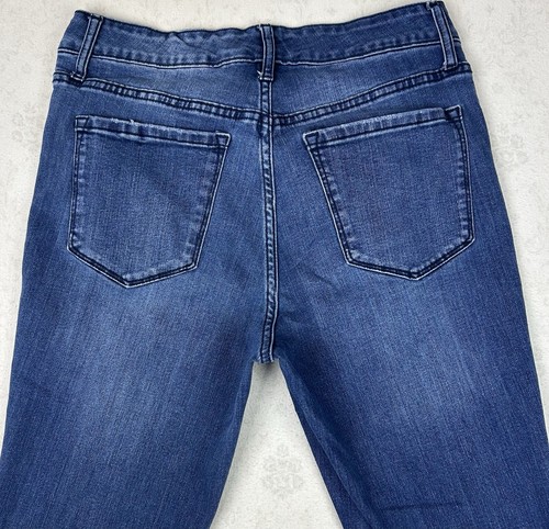 Code Bleu Jeans Women’s Size 6 Chelsea Classic Straight Petite Short - Picture 4 of 12