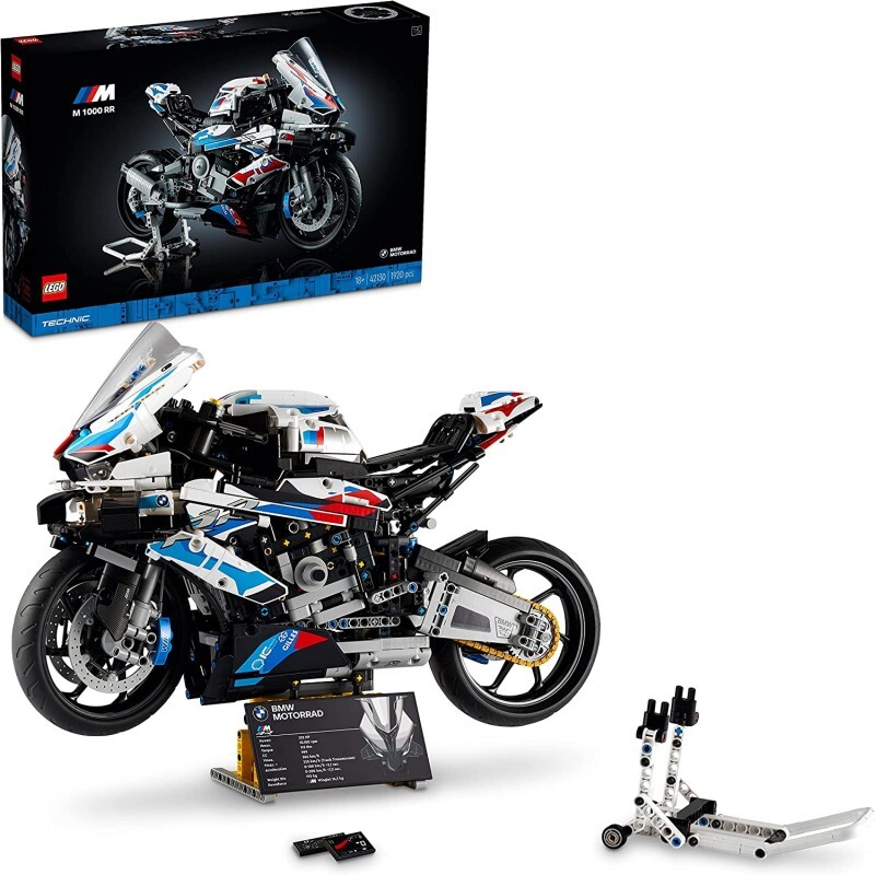 Lego Technic - Moto BMW M 1000 RR - Lego 42130 Modellino Replica Superbike con D