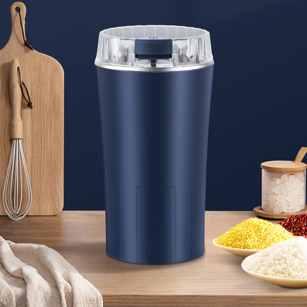 Electric Coffee Grinder for Beans Nuts Seeds Herbs Spices Mill Blender