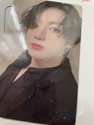 BTS JUNGKOOK MEMORIES OF 2019 Official Photocard With mount Blu