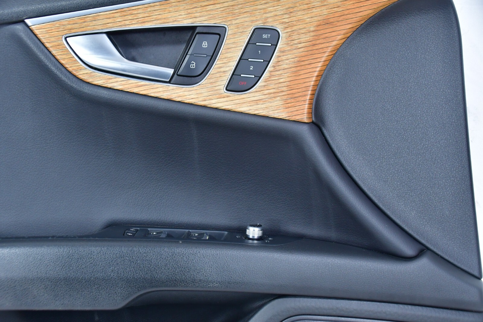 💎 2012-2017 AUDI A7 FRONT LEFT DRIVER SIDE INTERIOR DOOR PANEL BLACK OEM