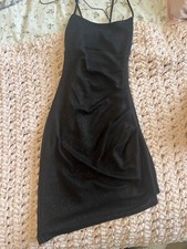 Black Glittery Homecoming Dress Size 2-4