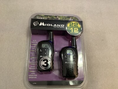 MIDLAND TWO WAY RADIOS NEW IN PACKAGE