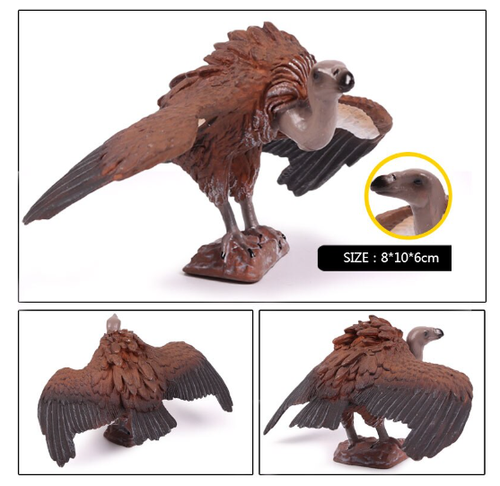 8cm Vulture Bird PVC Toy Wild Animal Figure Doll Kids Gift | eBay